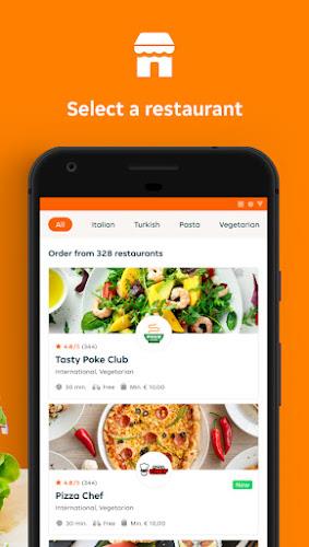 Takeaway.com - Order Food Скриншот 2