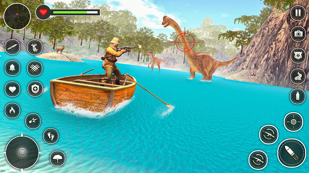 Dinosaur Hunter 3D Game स्क्रीनशॉट 2