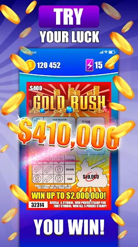 Lottery Scratchers Scratch Off Captura de pantalla 2