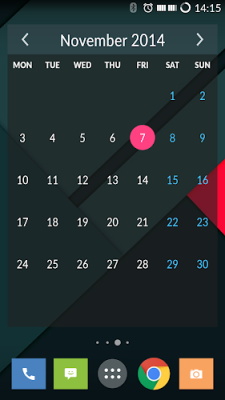 Month Calendar Widget by BiHSnow スクリーンショット 2