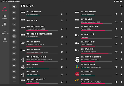 IPTV Smarters Expert - 4K应用截图第2张