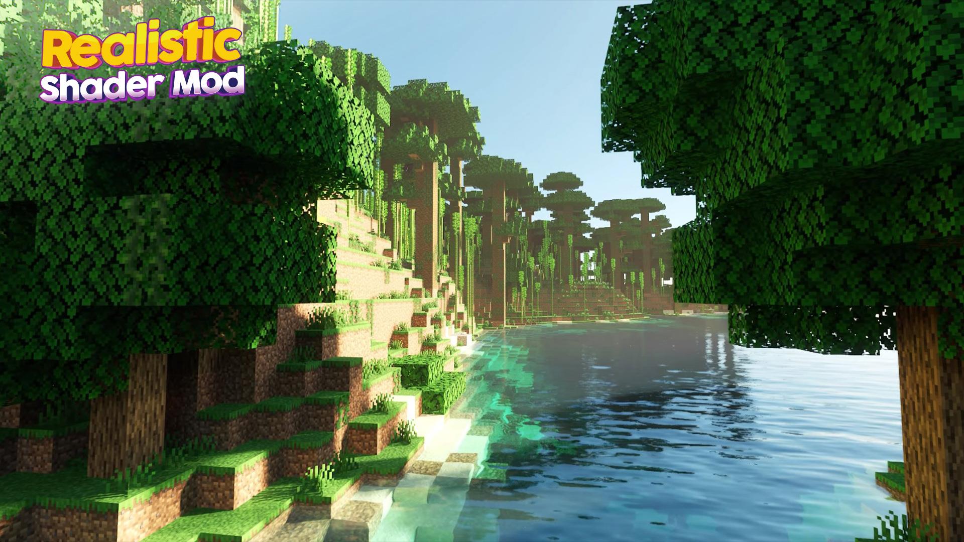 Realistic Shader Mod Minecraft Скриншот 2