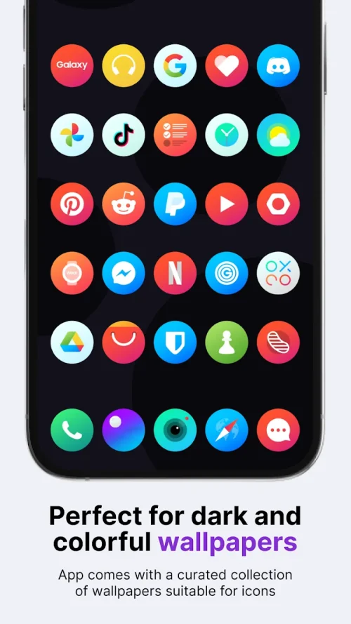 Hera Icon Pack: Circle Icons應用截圖第2張