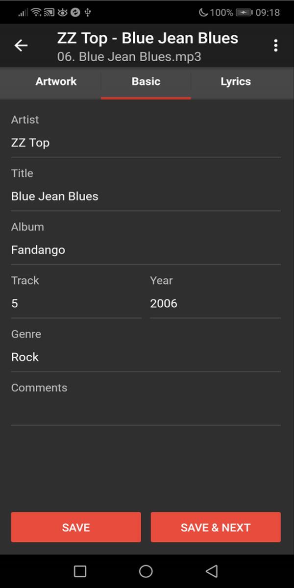 Zortam AutoTagger-Tag Editor Screenshot 4