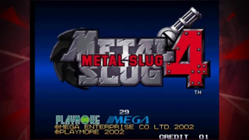 METAL SLUG 4 ACA NEOGEO 스크린샷 1