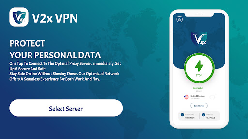 V2xVPN: Fast & Secure VPN スクリーンショット 2