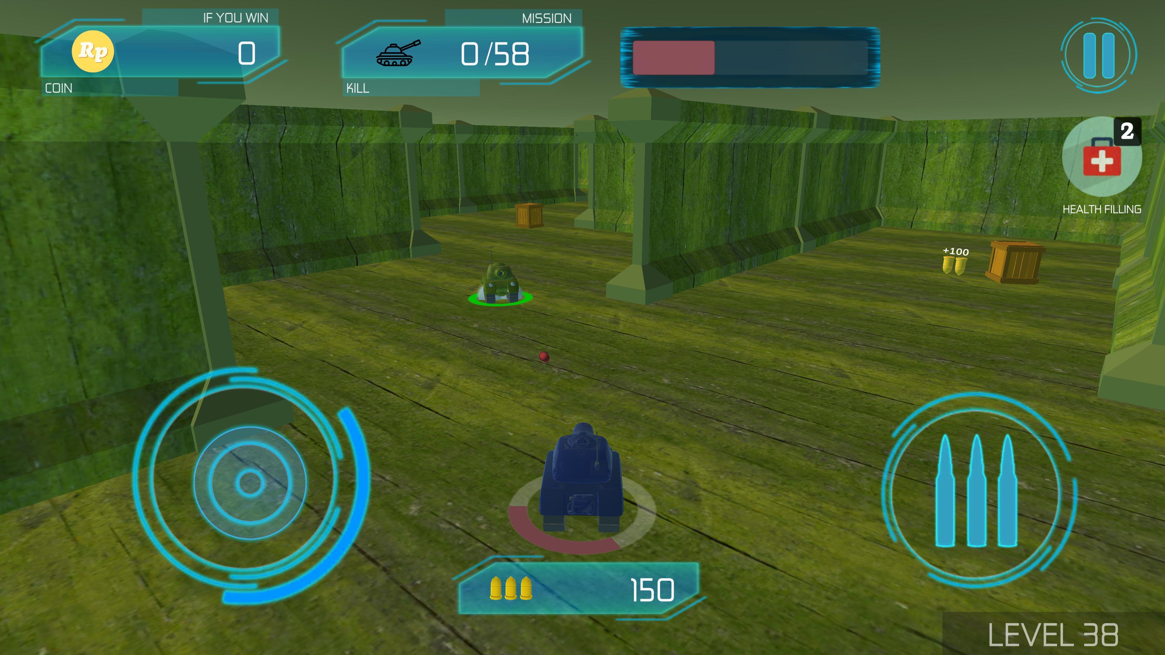 Tank Maze Battle Captura de pantalla 3