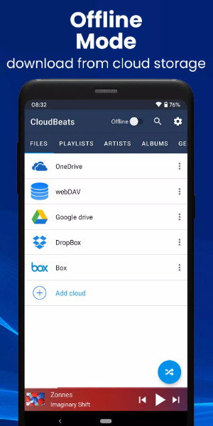 Music Player, Cloud MP3 player應用截圖第2張