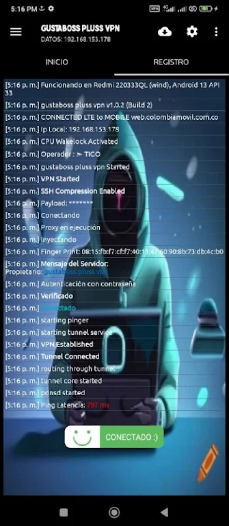 gustaboss pluss vpn Screenshot 2