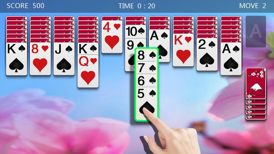 Spider Solitaire - card game Capture d'écran 3