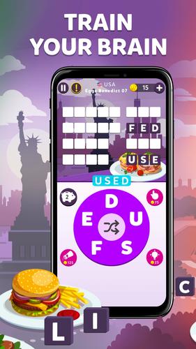 Wordelicious - Fun Word Puzzle應用截圖第4張