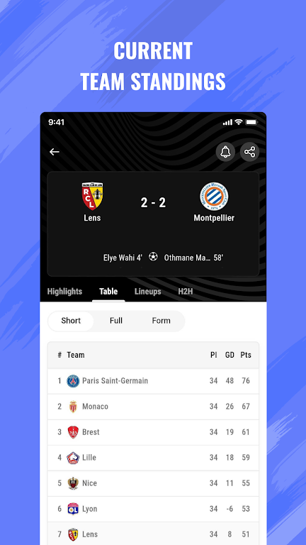 GoalBlitz : Euro 2024 Score應用截圖第4張
