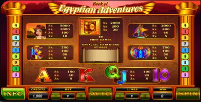 The Pharaohs Book Casino Slots 스크린샷 3
