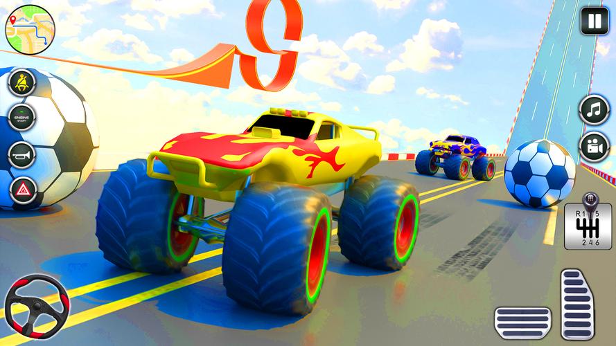 Monster Truck Simulator Games स्क्रीनशॉट 4