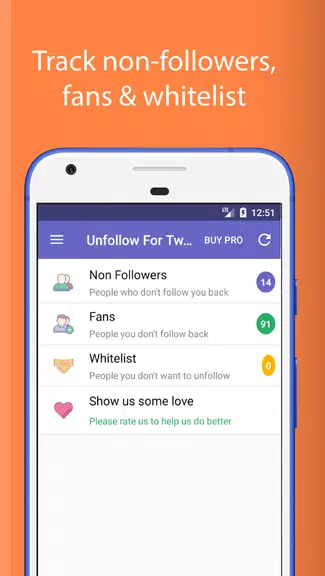 Unfollowers for Twitter應用截圖第1張