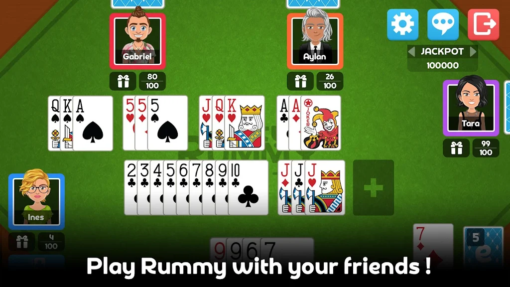 Multiplayer Rummy Game Screenshot 3
