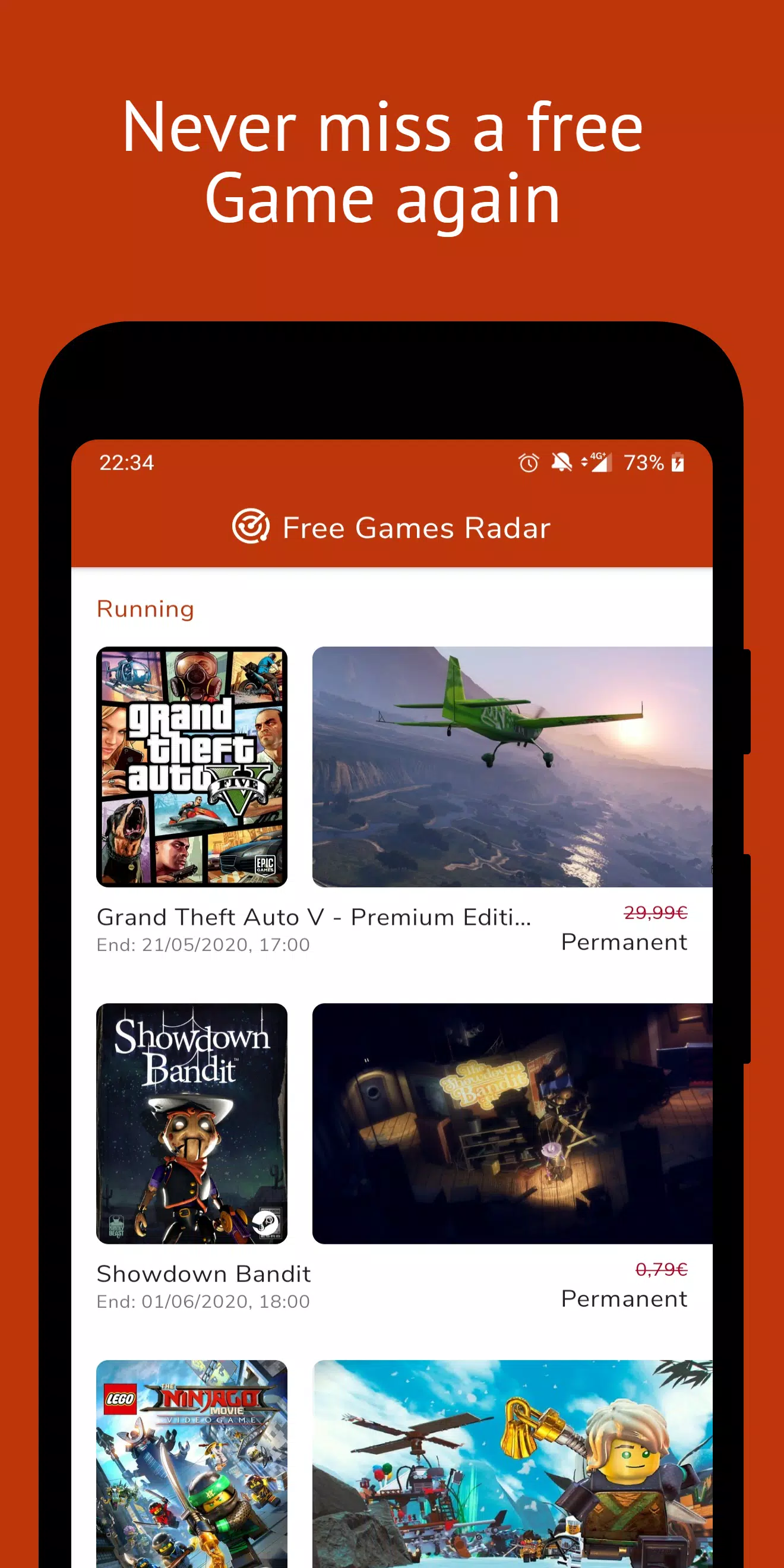 PC Games Radar for Epic Games, स्क्रीनशॉट 1