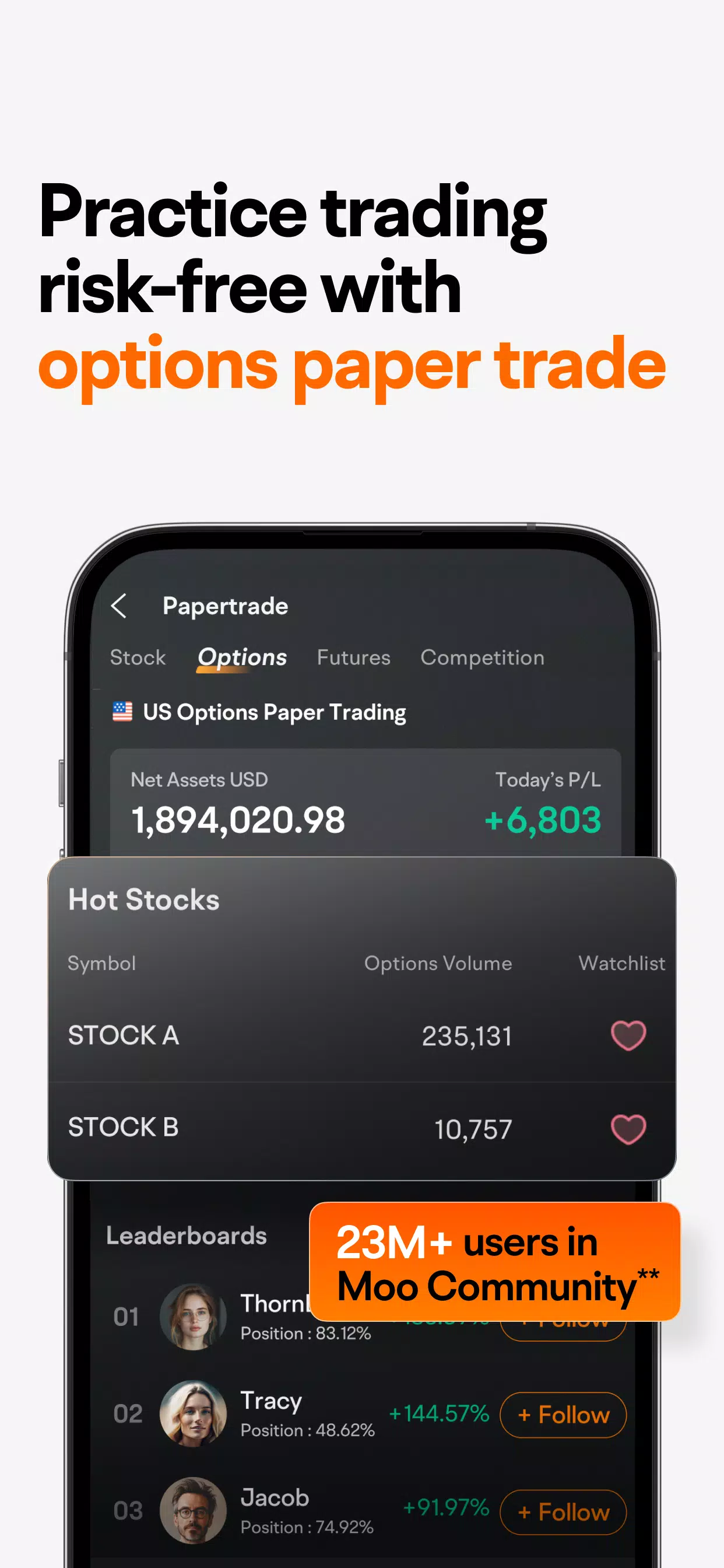 moomoo: options & stocks 스크린샷 3