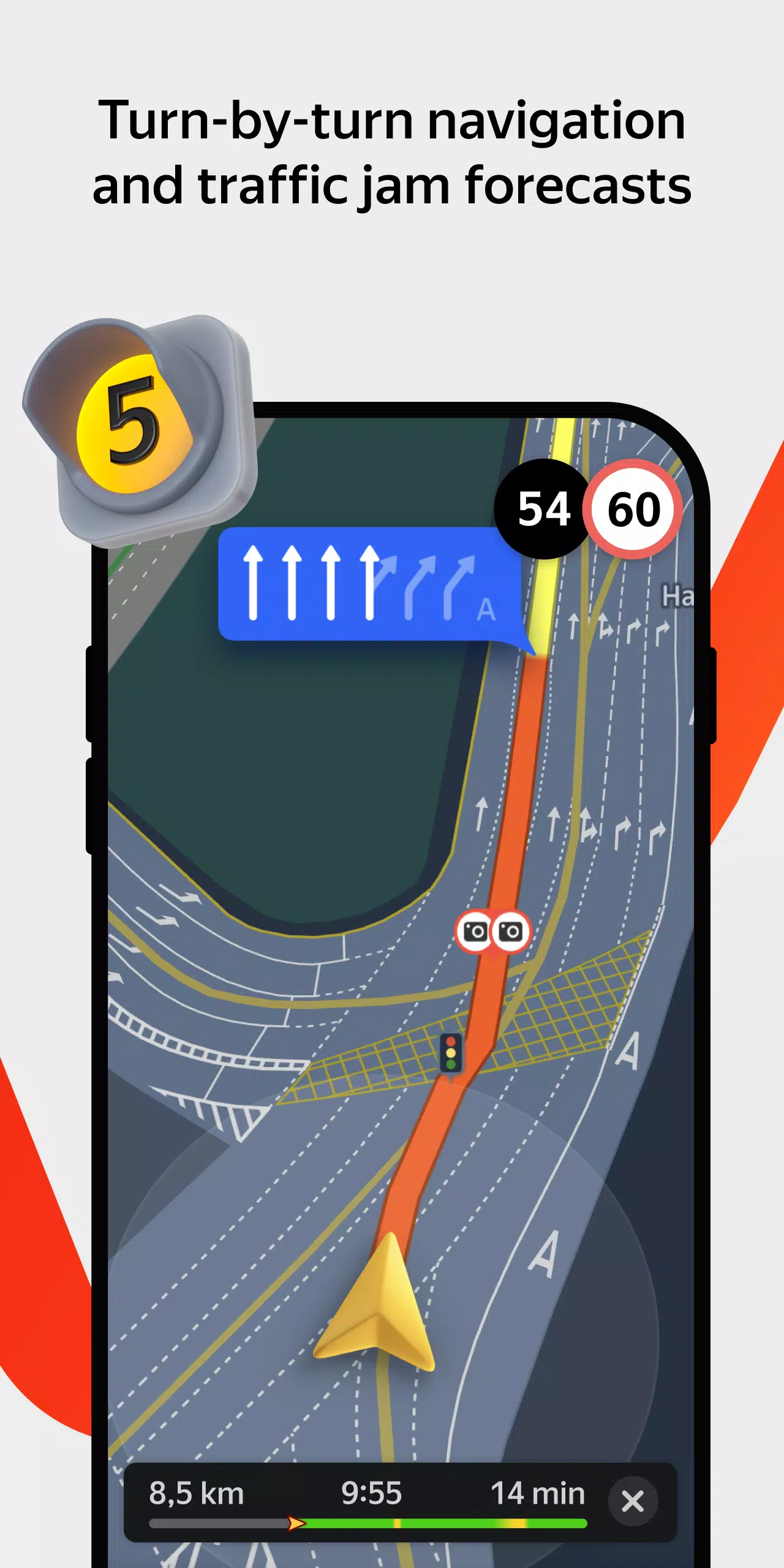 Yandex Maps and Navigator स्क्रीनशॉट 3