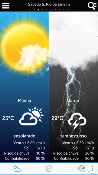 Weather for Brazil and World Screenshot 1
