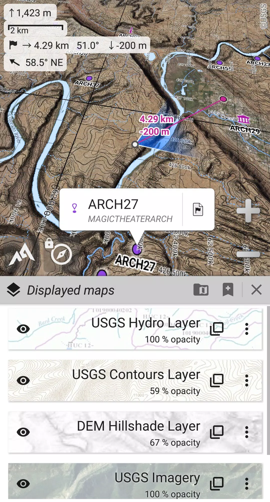 AlpineQuest Explorer Lite Screenshot 2