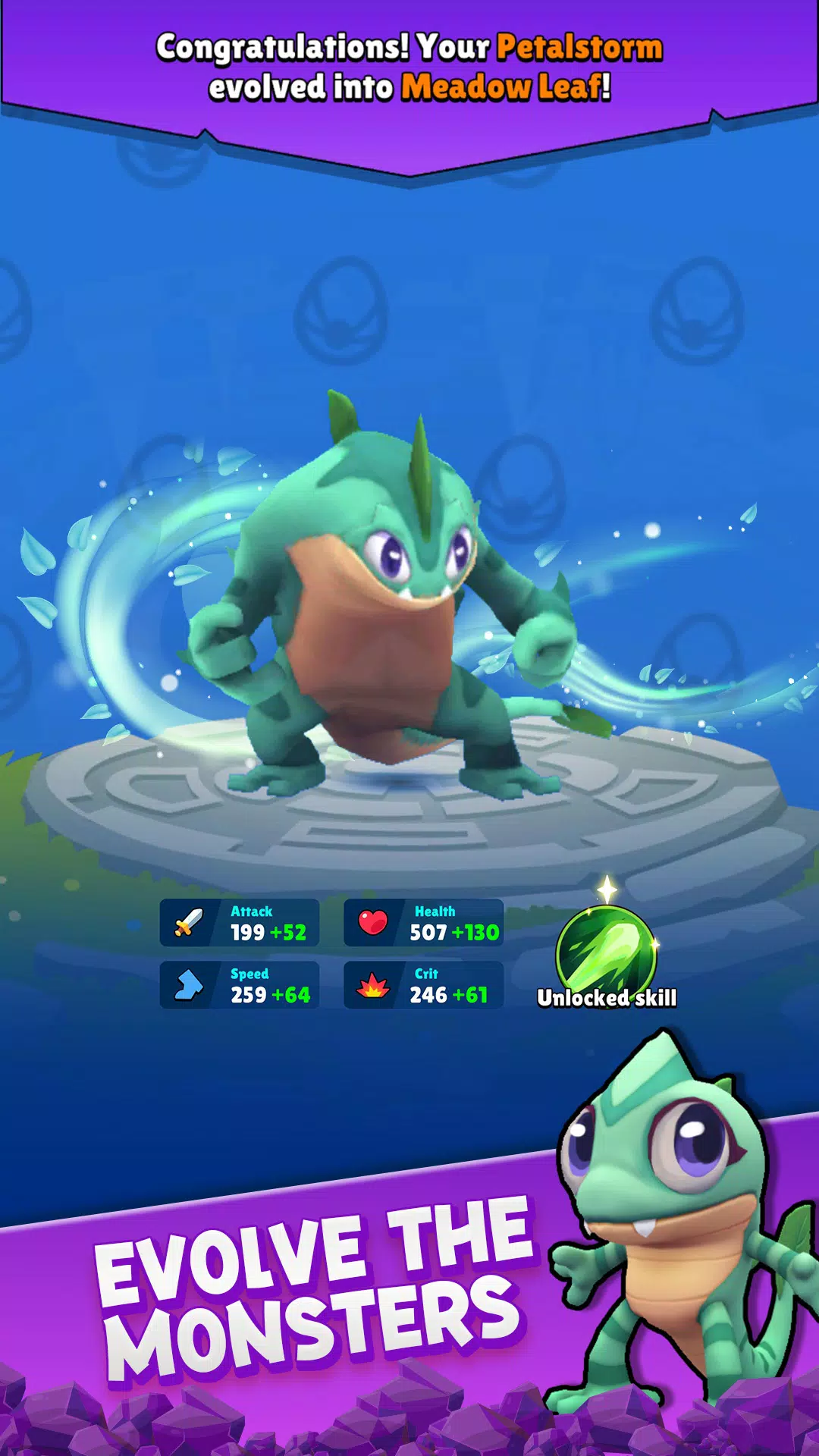 Negamon Lite: Monster Battle應用截圖第3張