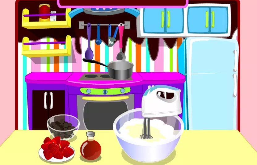 game cooking chocolate cream Скриншот 4