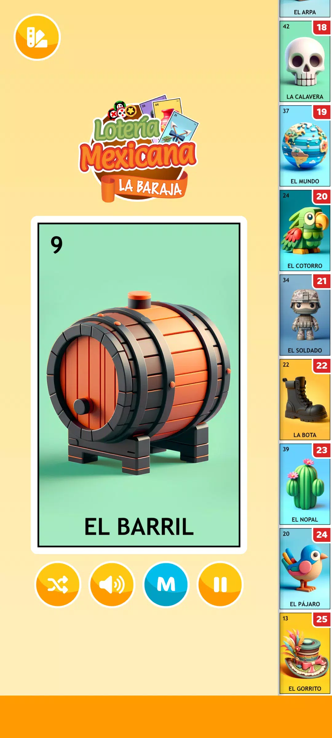 Lotería Mexicana - La Baraja Скриншот 2
