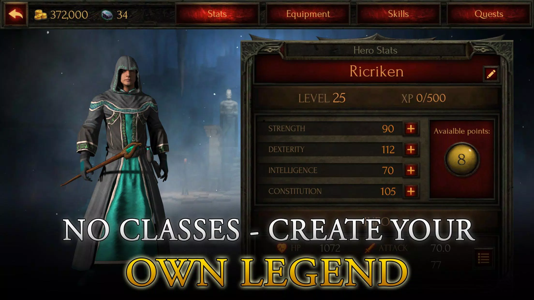 Arcane Quest Legends Offline स्क्रीनशॉट 3