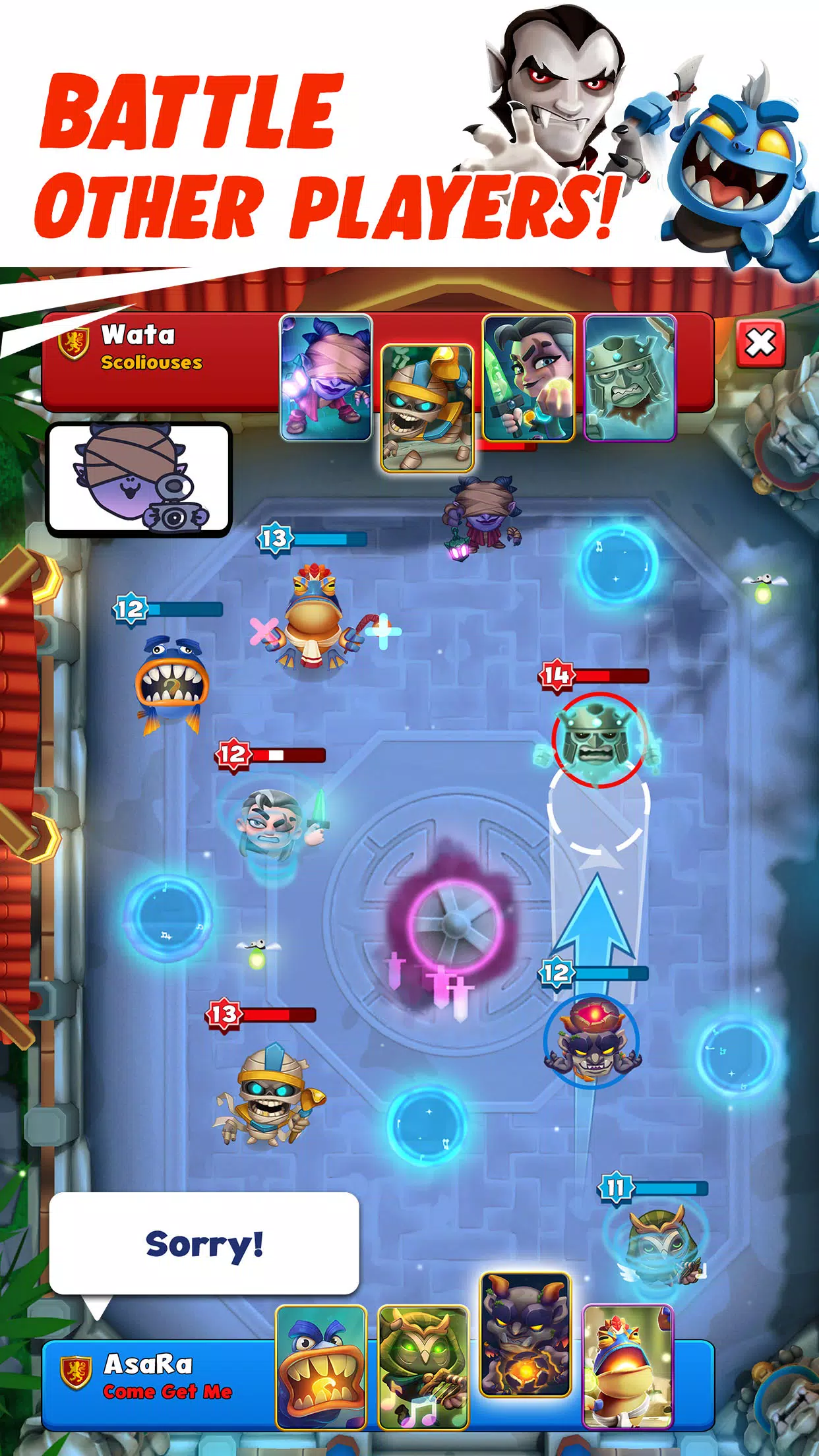Smashing Four: PvP Hero bump应用截图第2张