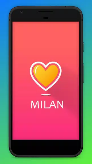Milan - Dating App Captura de pantalla 1