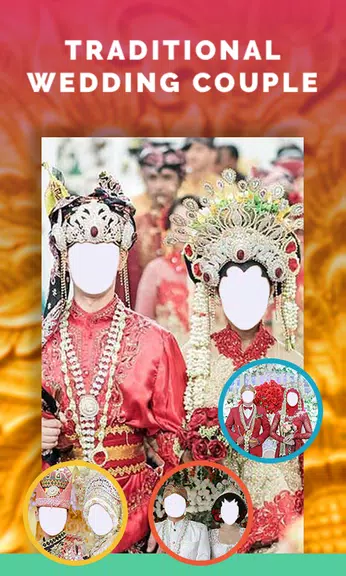 Traditional Wedding Couple Captura de pantalla 2