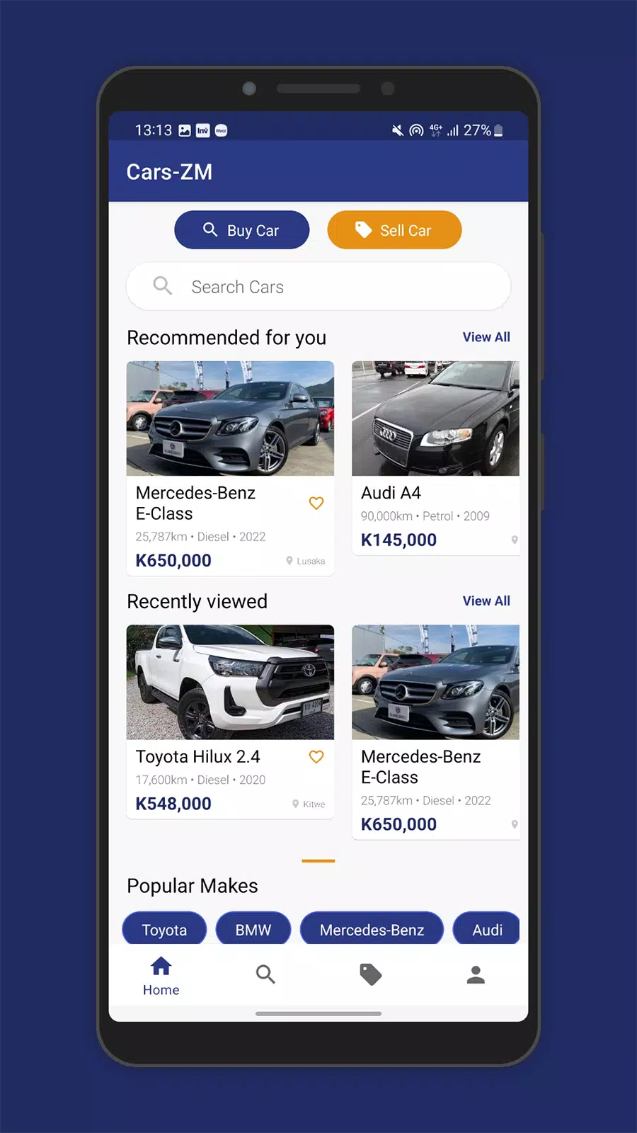 Cars Zambia - Buy & Sell Cars Скриншот 2