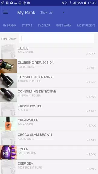 Nail Polish Rack स्क्रीनशॉट 3