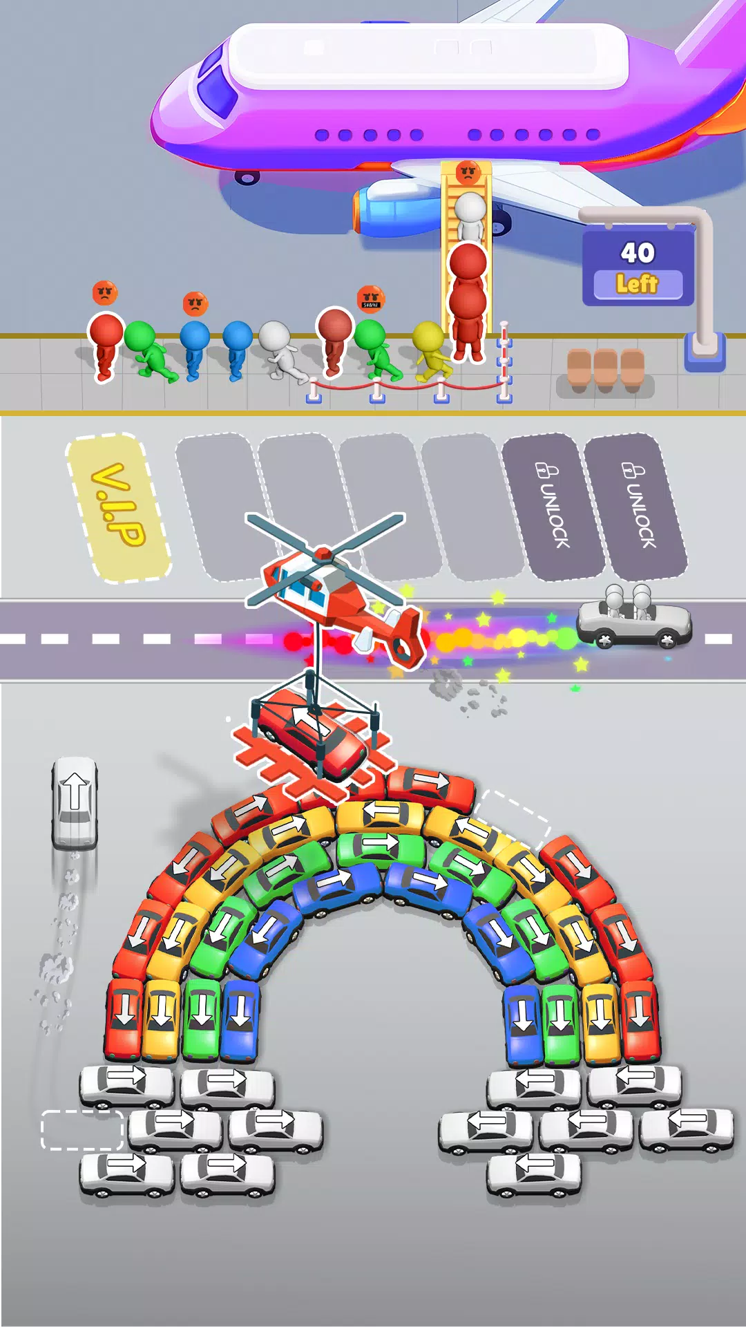 Bus Sort Jam: Parking Puzzle スクリーンショット 2