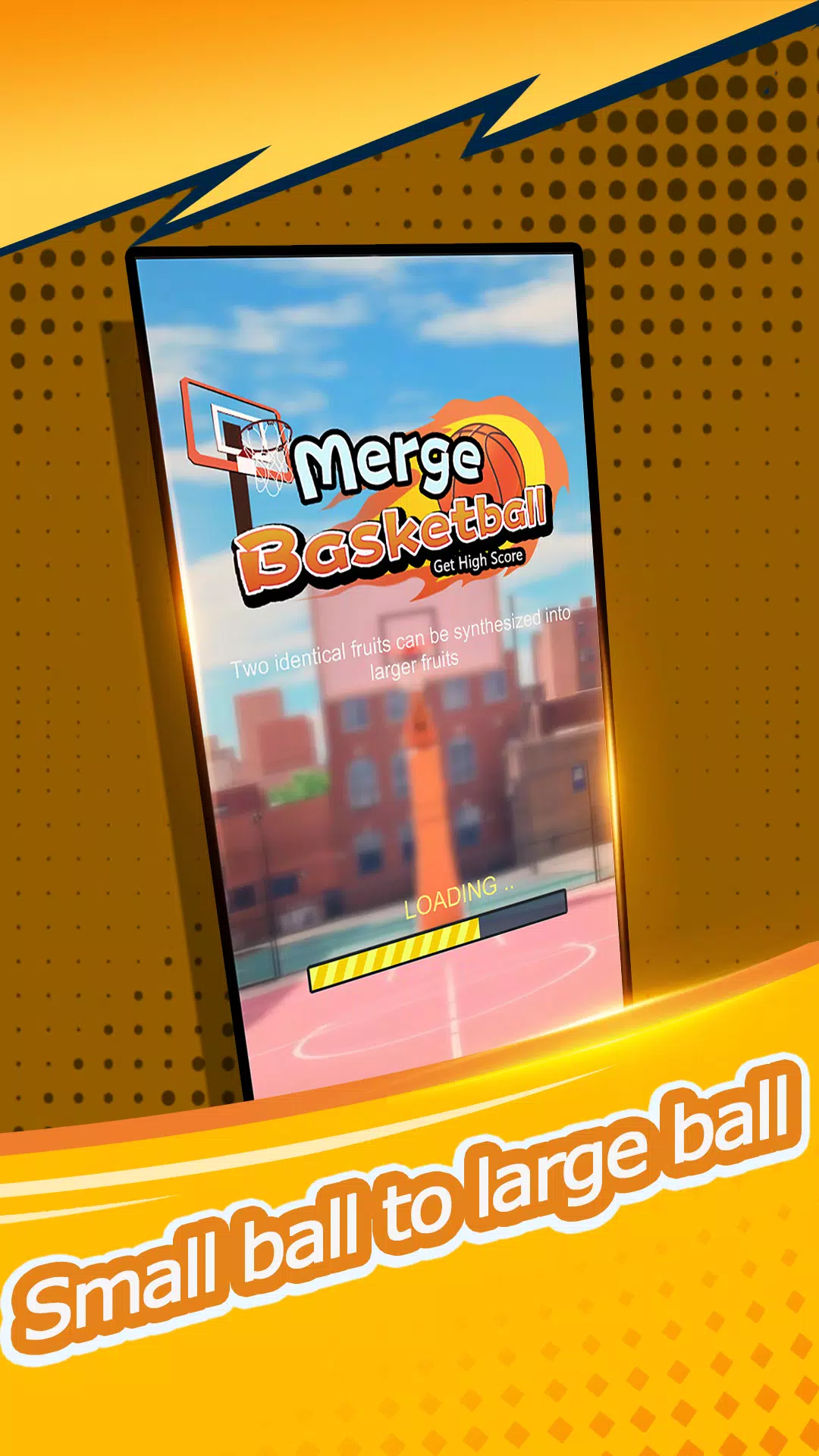 Merge Basketball:Get HighScore Captura de tela 1