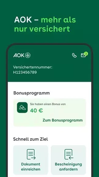 Meine AOK應用截圖第1張