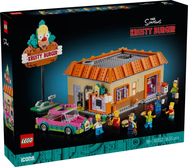LEGO Reveals Krusty Burger Set Design Process