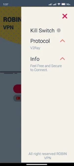Robin VPN スクリーンショット 3