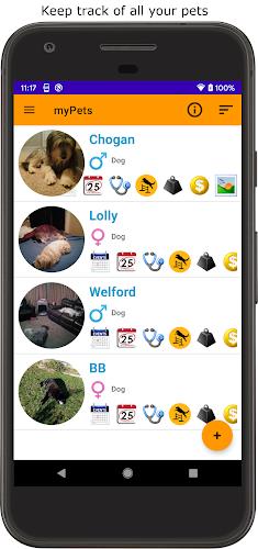 myPets - Pet Manager Скриншот 1