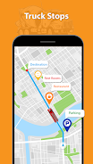 Truck GPS navigator, Direction スクリーンショット 4