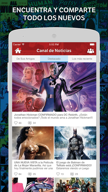 Comics Amino en Español Screenshot 3