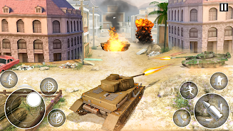 Tank Wars - Tank Battle Games Capture d'écran 2