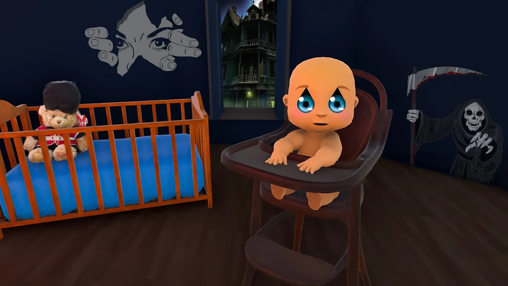 Scary Baby: Haunted House Game Captura de pantalla 3