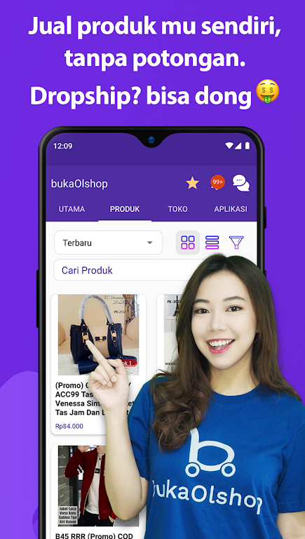 bukaOlshop - Buat App Toko Captura de tela 2