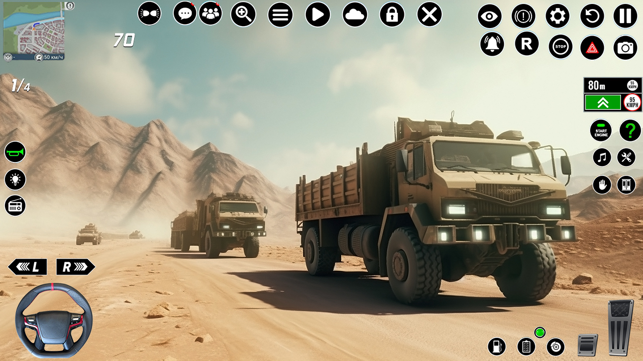 Army Cargo Driver - Truck Game Capture d'écran 1