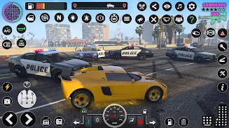 US Cop Duty Police Car Game Скриншот 3