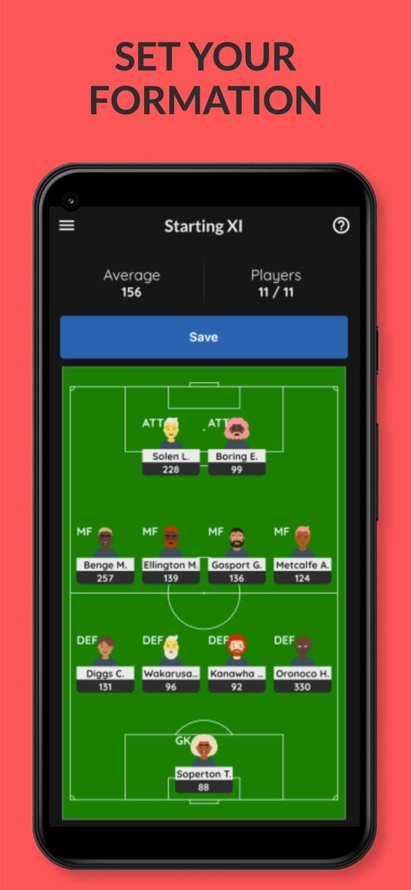 MYFM - Online Football Manager スクリーンショット 2