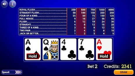 Video Poker: Multi Hand スクリーンショット 1