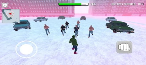 Young Gangster vs Districts 3d スクリーンショット 1